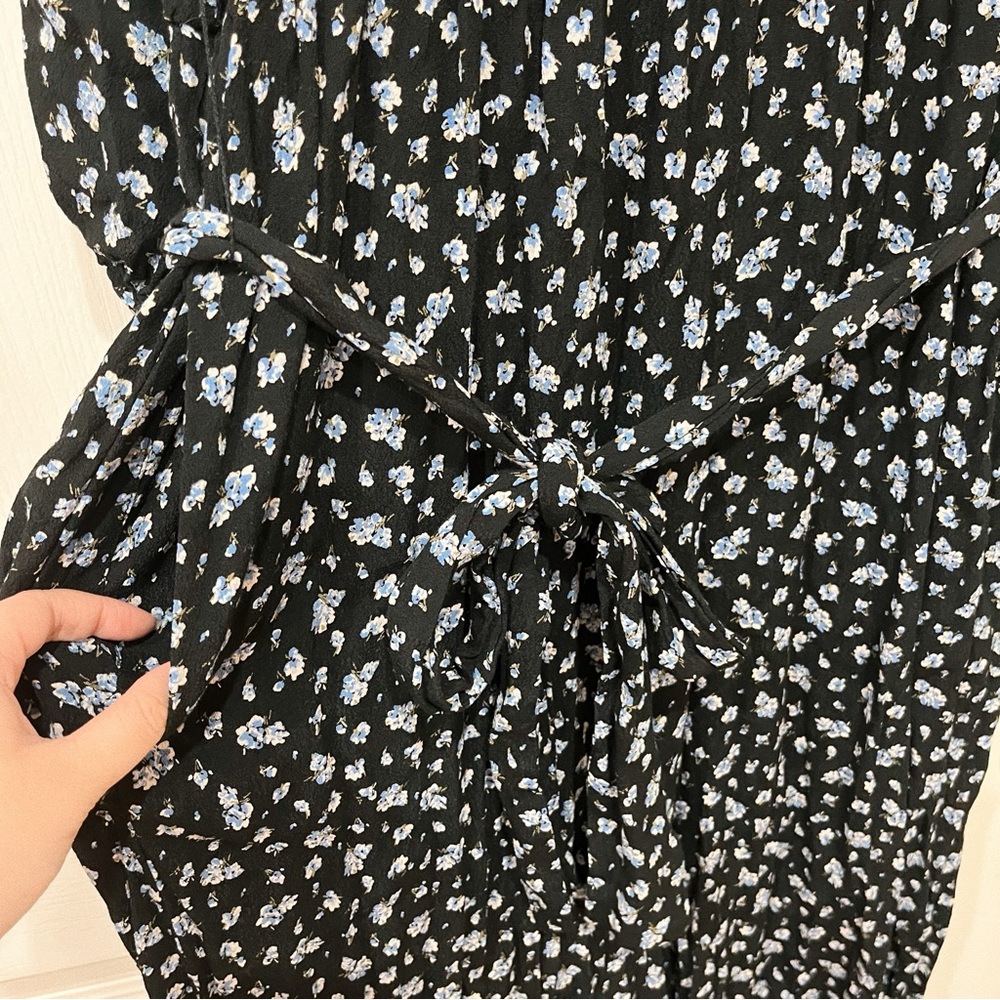 Madewell Floral Tie Jumpsuit - Picture 4 of 9